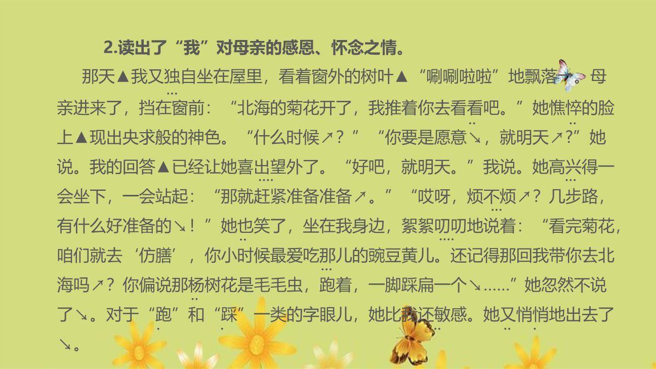 秋天的怀念PPT课件37