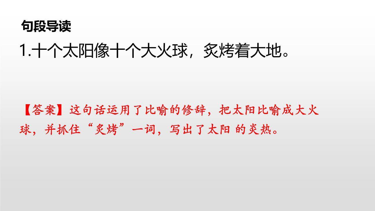 羿射九日PPT课件19