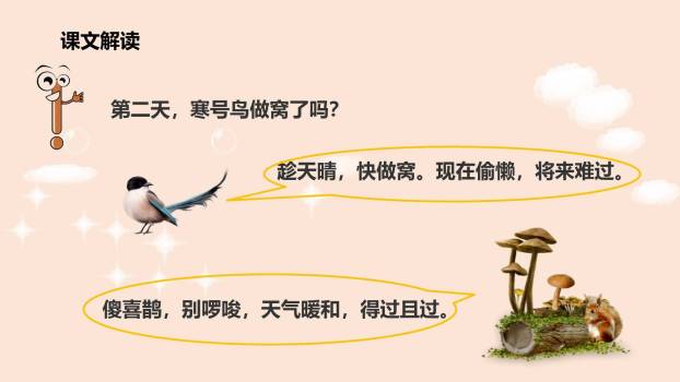 寒号鸟PPT课件11