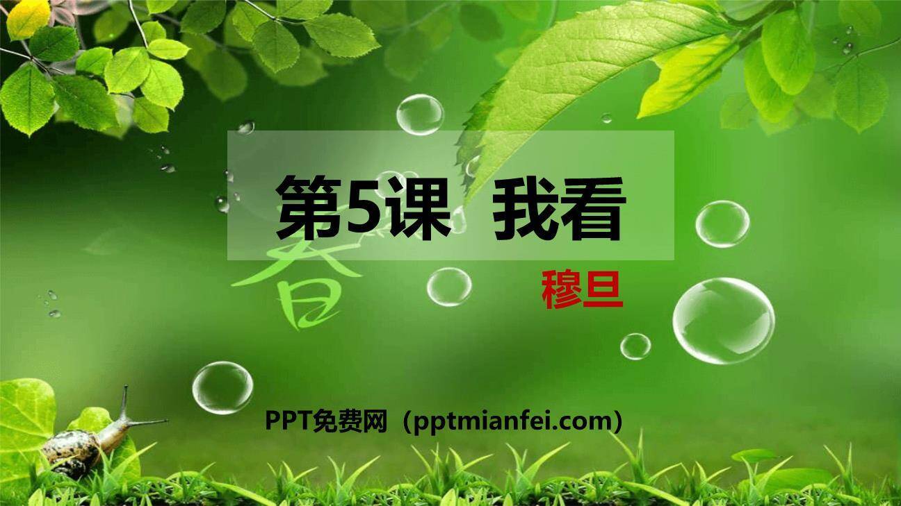 我看PPT课件40