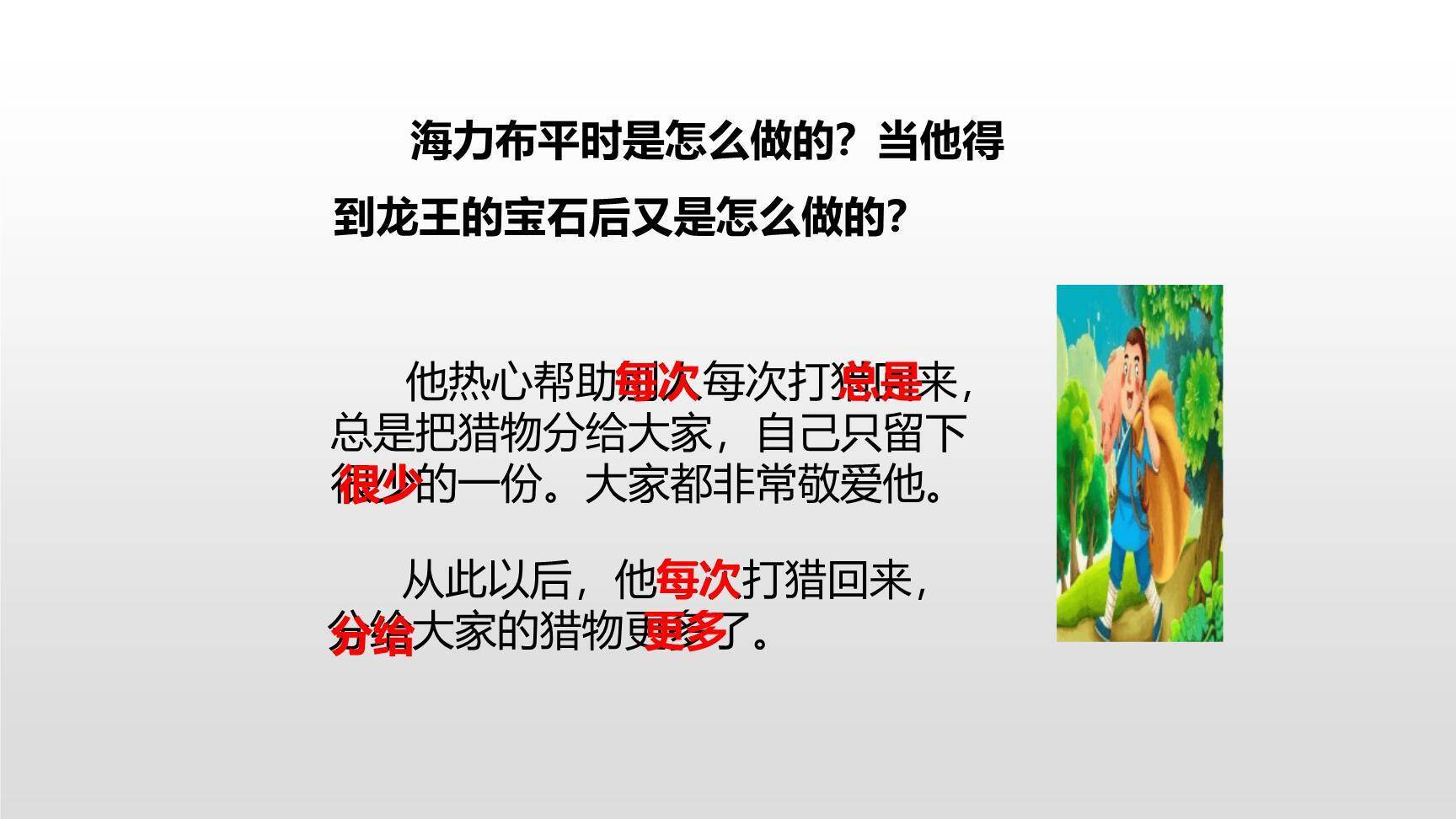 猎人海力布PPT课件66