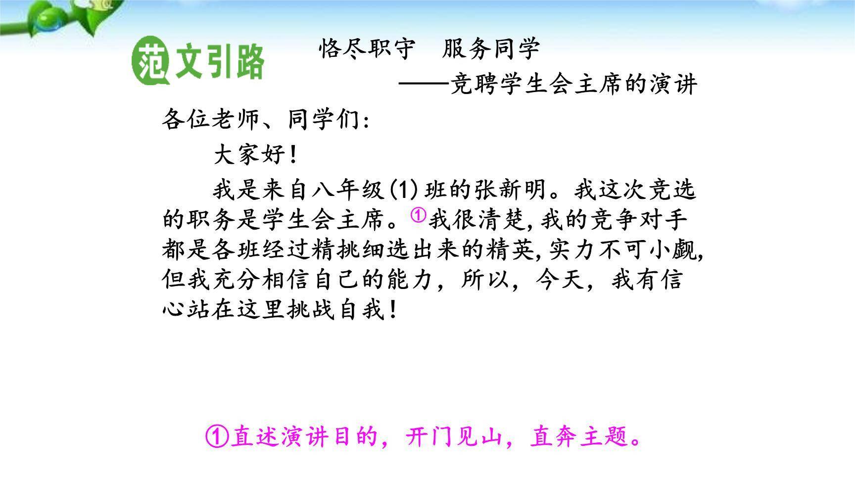 撰写演讲稿PPT课件22