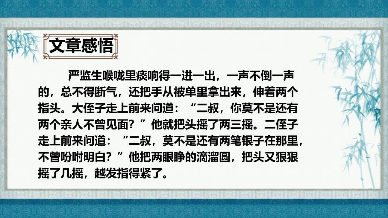 人物描写一组PPT课件66