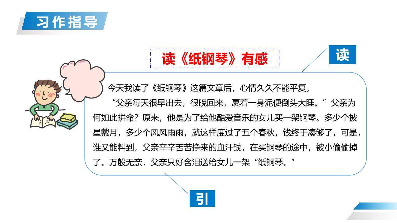 写读后感PPT课件38