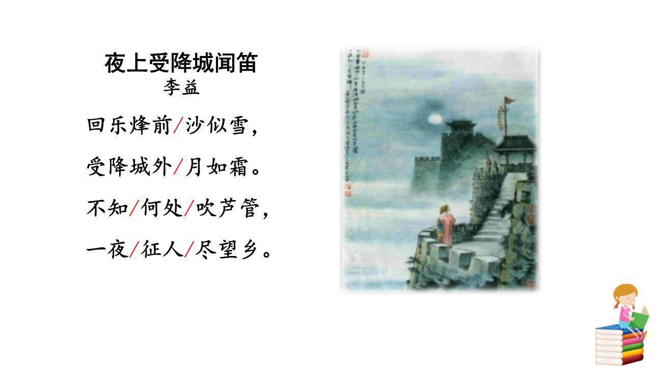 夜上受降城闻笛PPT课件13