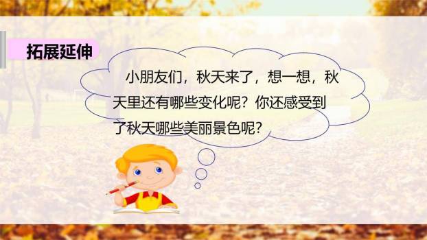 秋天PPT课件37