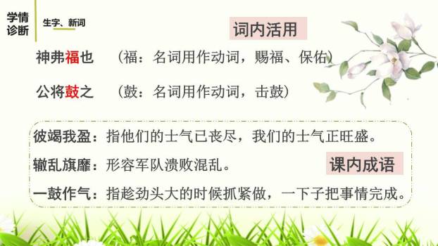 曹刿论战PPT课件82