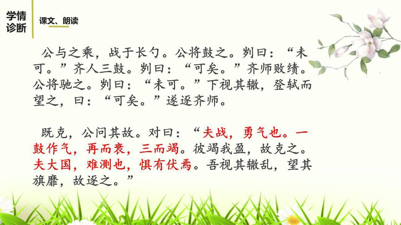 曹刿论战PPT课件84