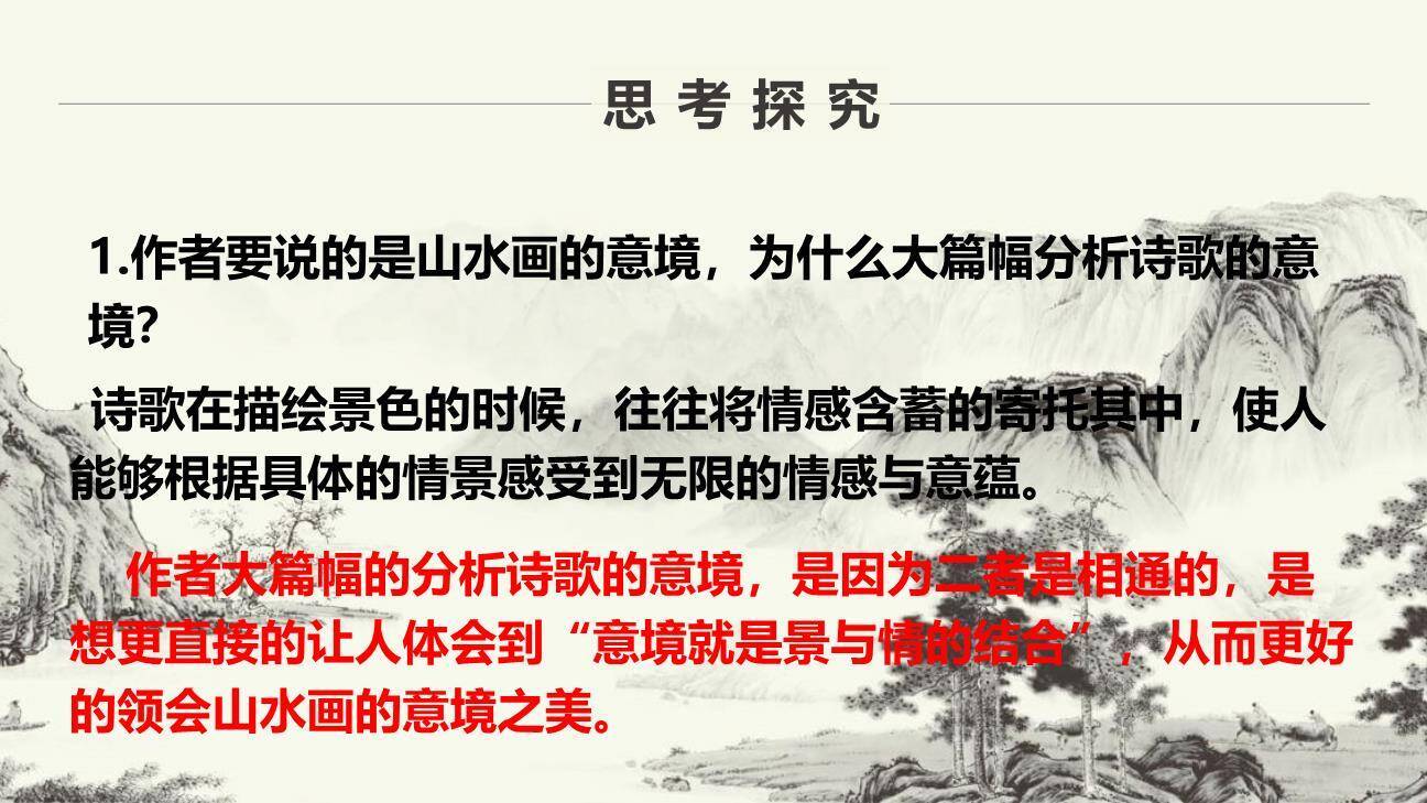 山水画的意境PPT课件52