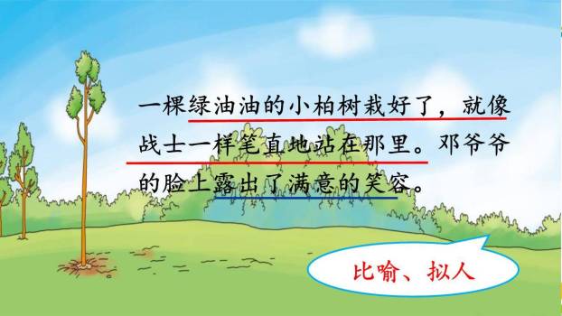 邓小平爷爷植树PPT课件14