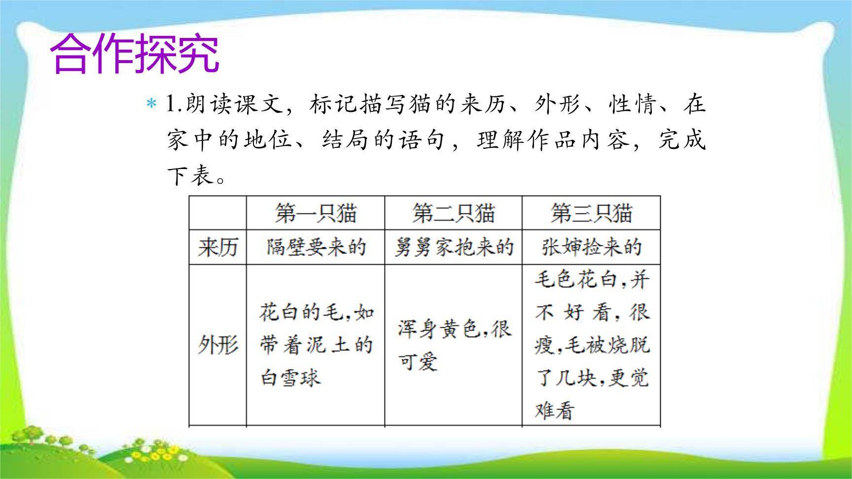 《猫》PPT课件14