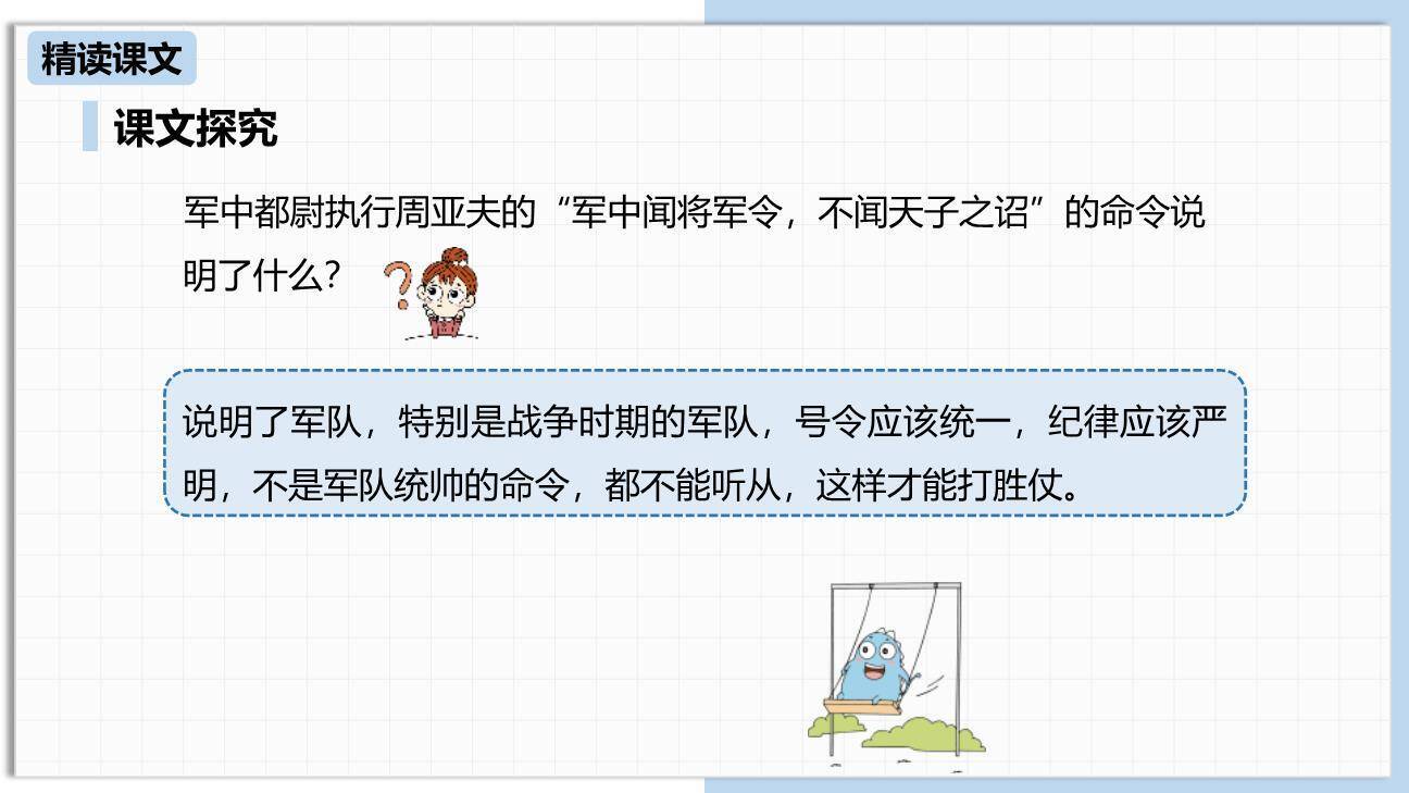 周亚夫军细柳PPT课件81