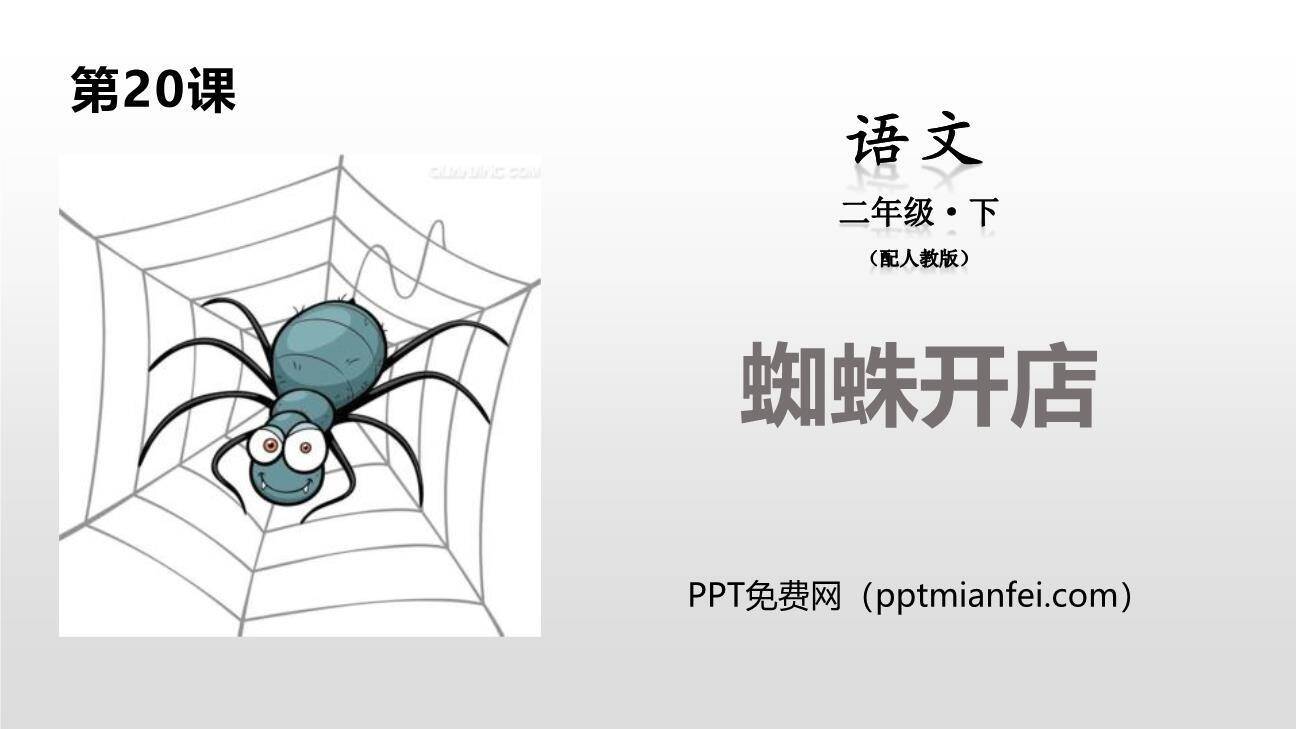 蜘蛛开店PPT课件30