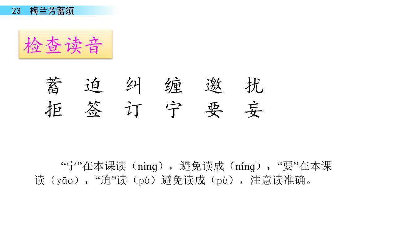 梅兰芳蓄须PPT课件12