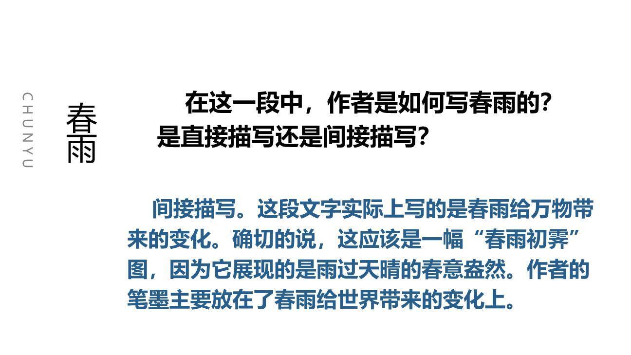 雨的四季PPT课件78