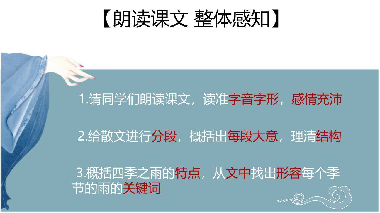 雨的四季PPT课件74