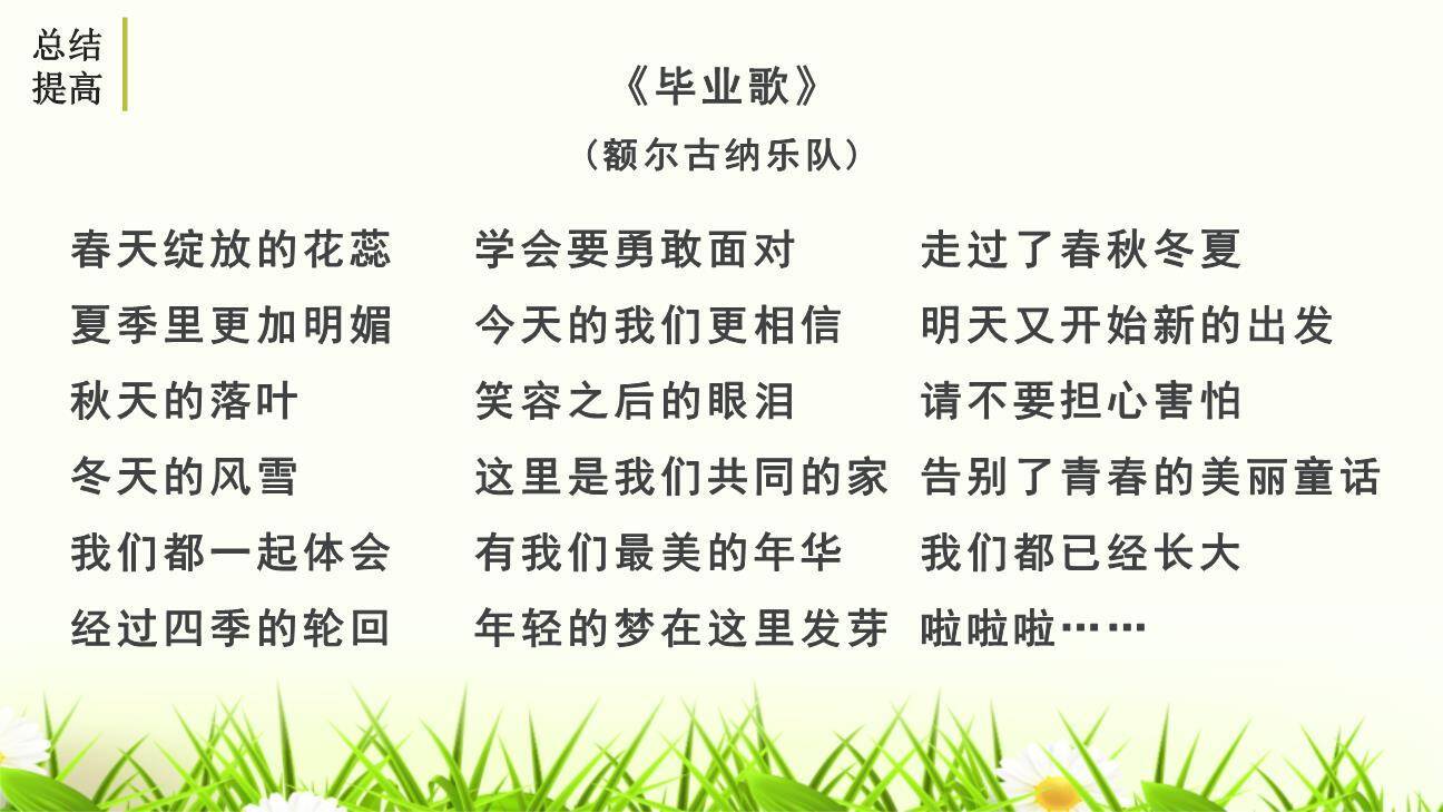 岁月如歌，我们的初中生活PPT课件39