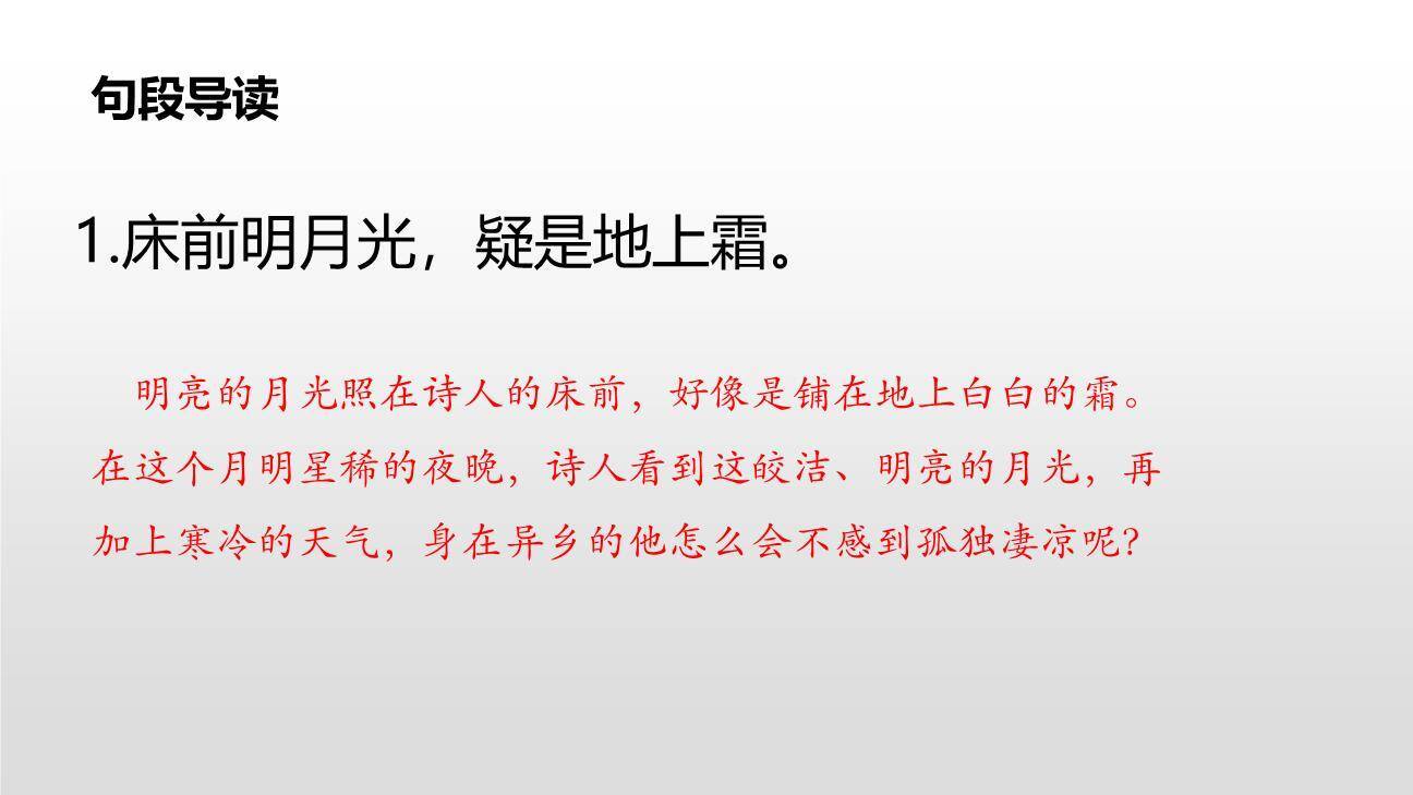 静夜思PPT课件28