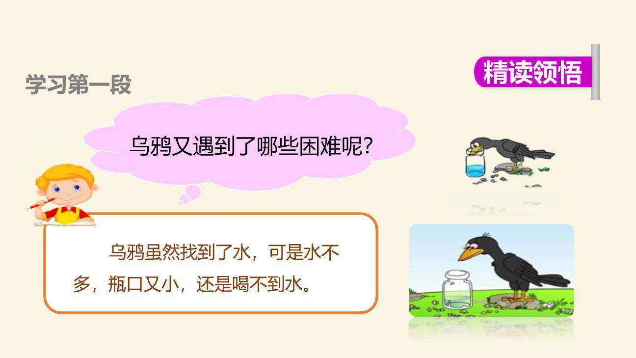 乌鸦喝水PPT课件45