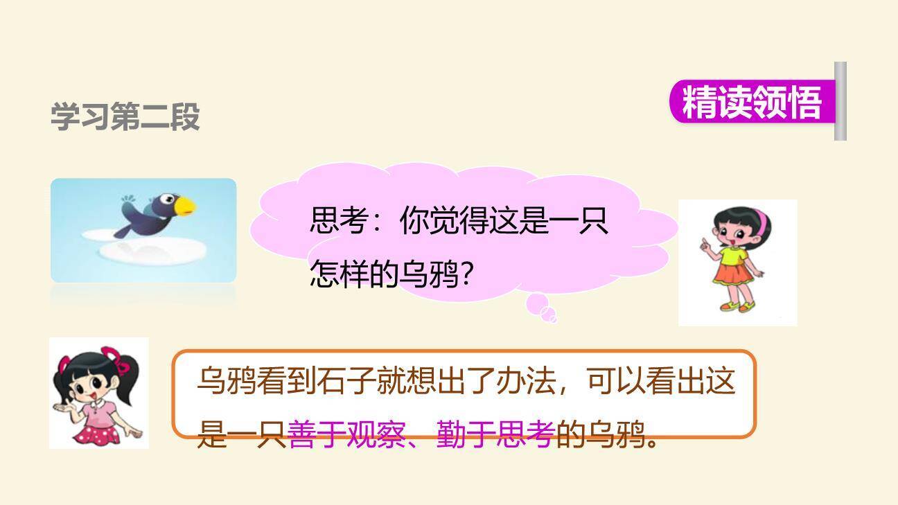 乌鸦喝水PPT课件47