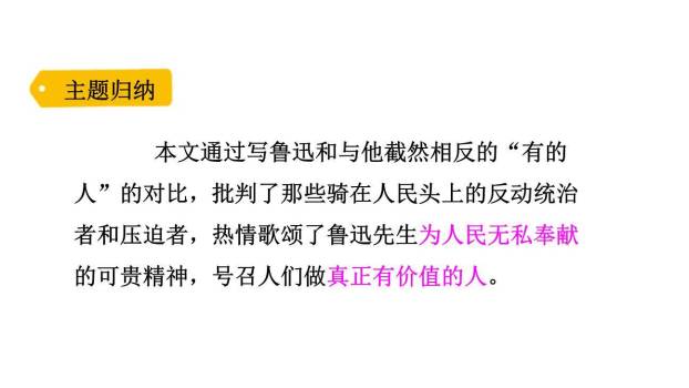 有的人—纪念鲁迅有感PPT课件89