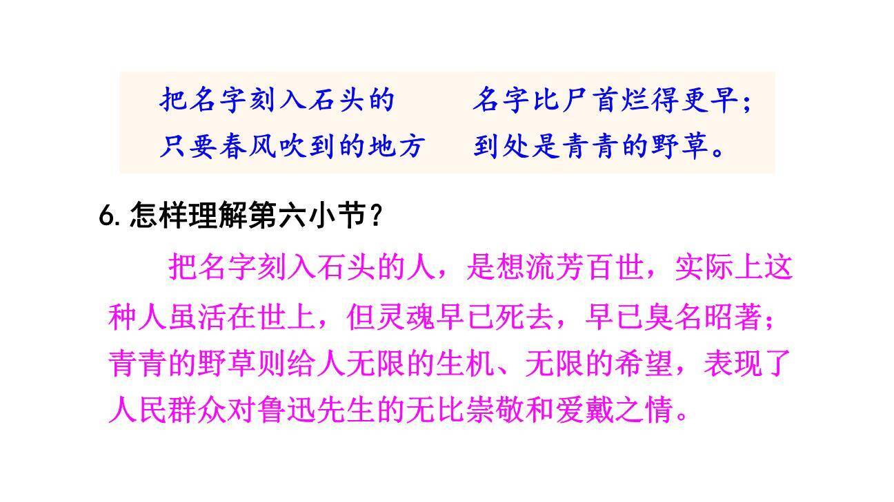 有的人—纪念鲁迅有感PPT课件87