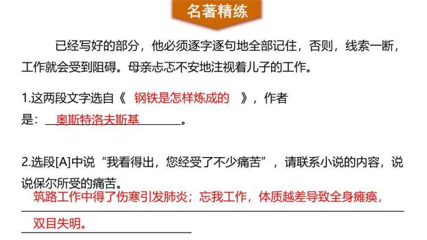 钢铁是怎样炼成的PPT课件26