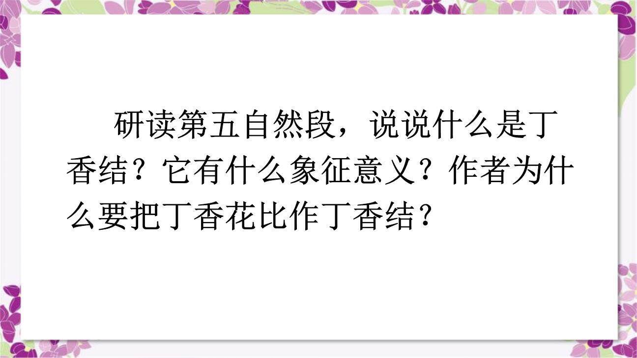 丁香结PPT课件81