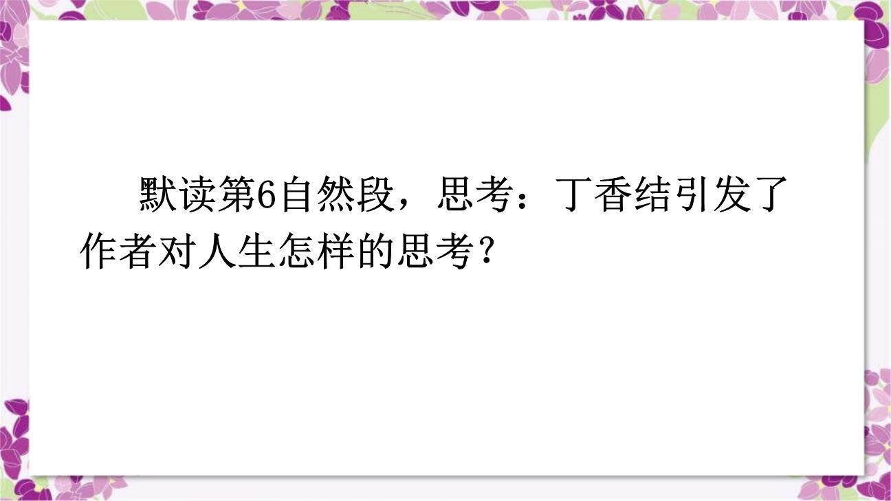 丁香结PPT课件85