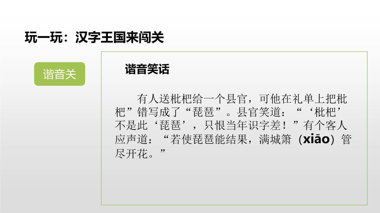 遨游汉字王国PPT课件17