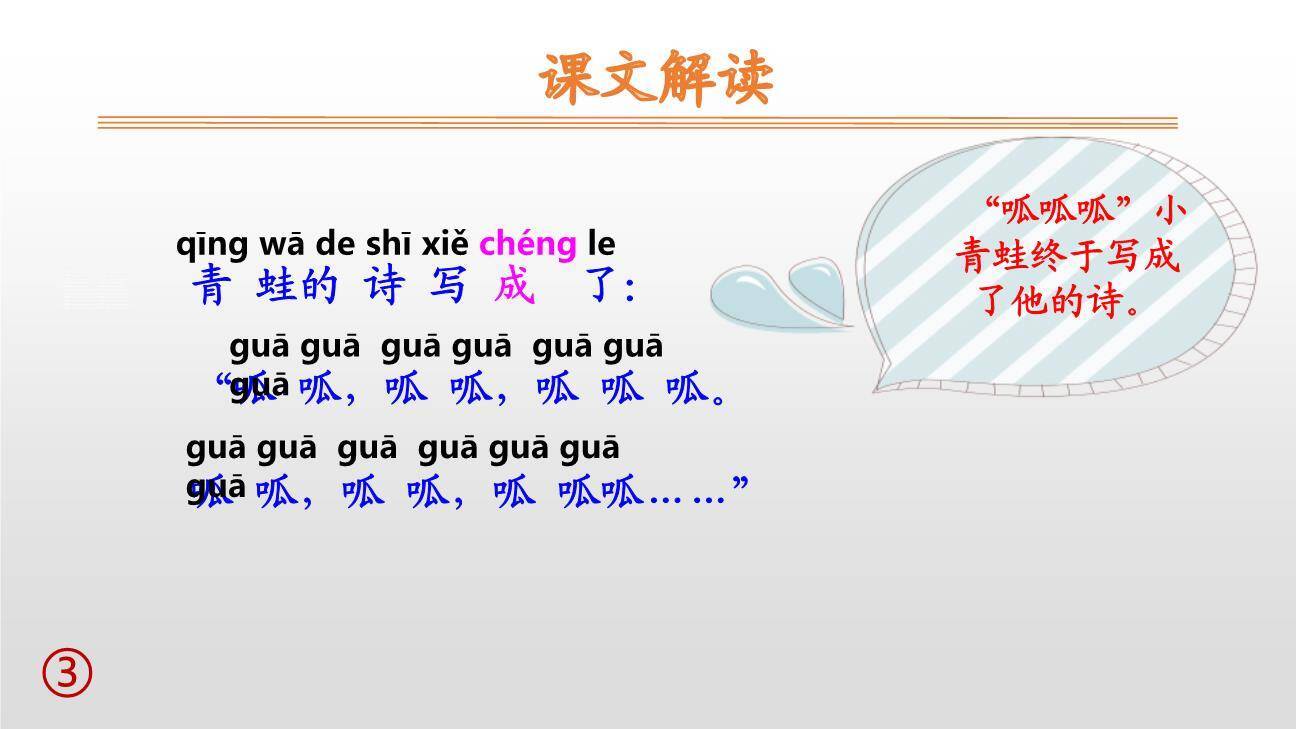 青蛙写诗PPT课件89