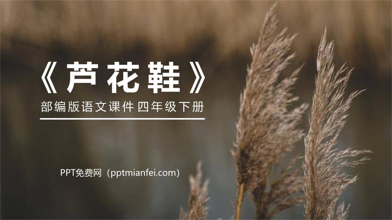 芦花鞋PPT课件20