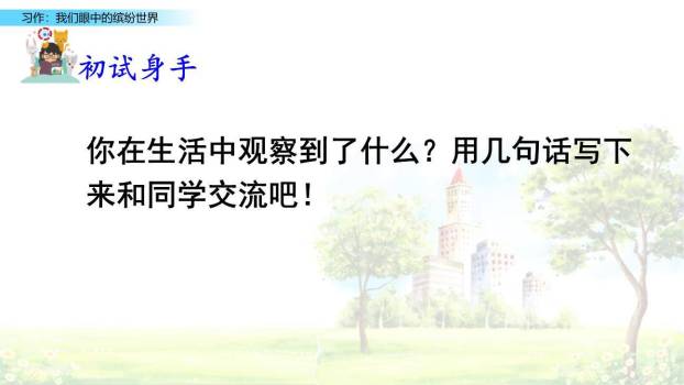 我们眼中的缤纷世界PPT课件53