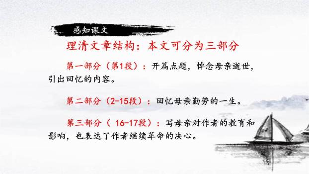 回忆我的母亲PPT课件52