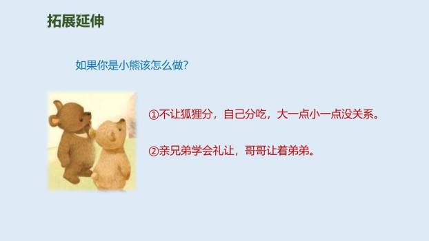 狐狸分奶酪PPT课件24