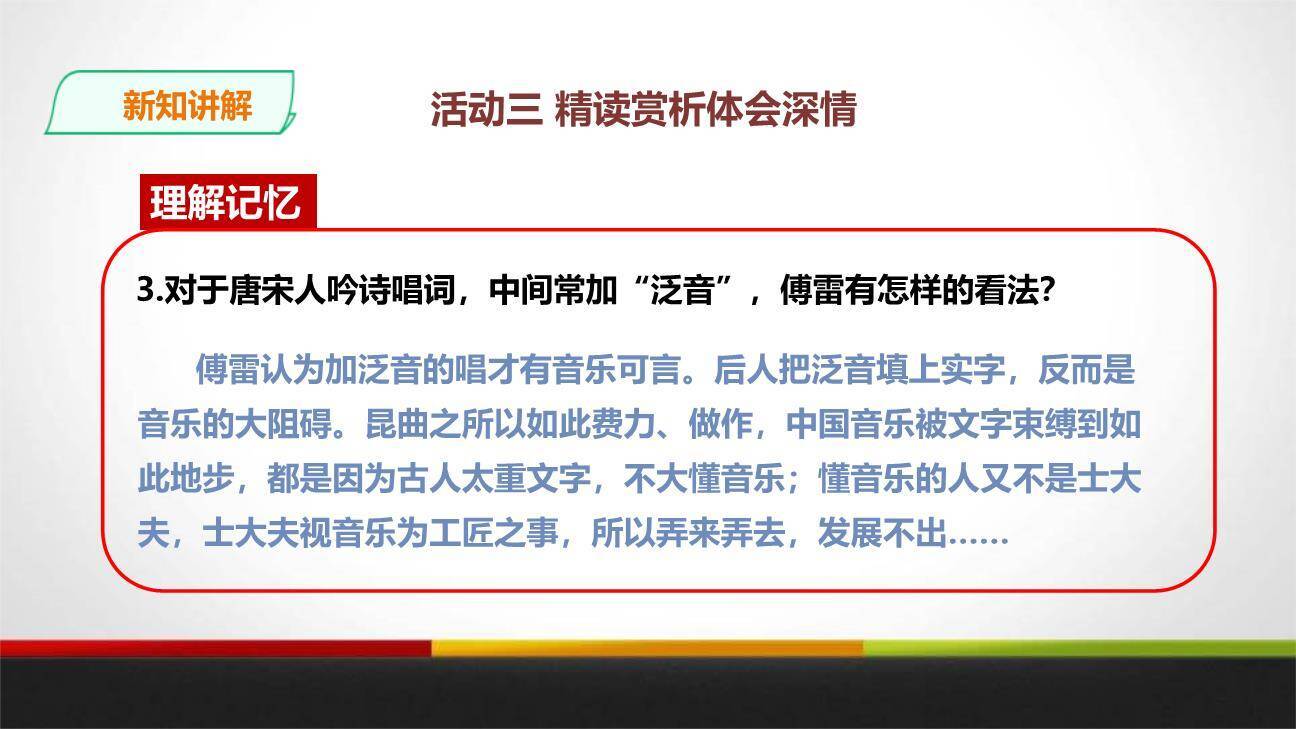 《傅雷家书》选择性阅读PPT课件39