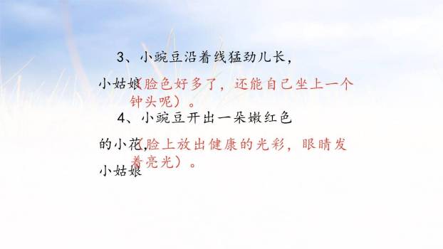 一个豆荚里的五粒豆PPT课件14