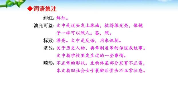 藤野先生PPT课件51