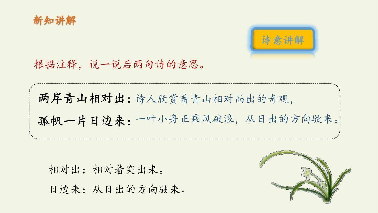 望天门山PPT课件41