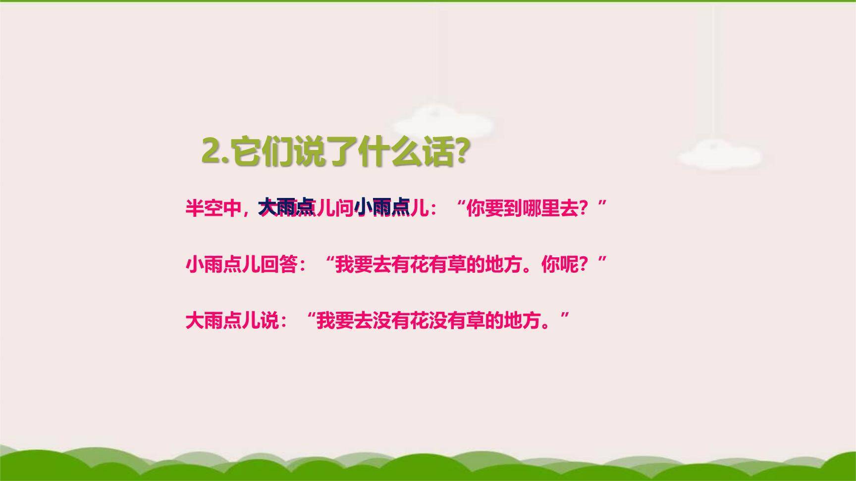 雨点儿PPT课件47