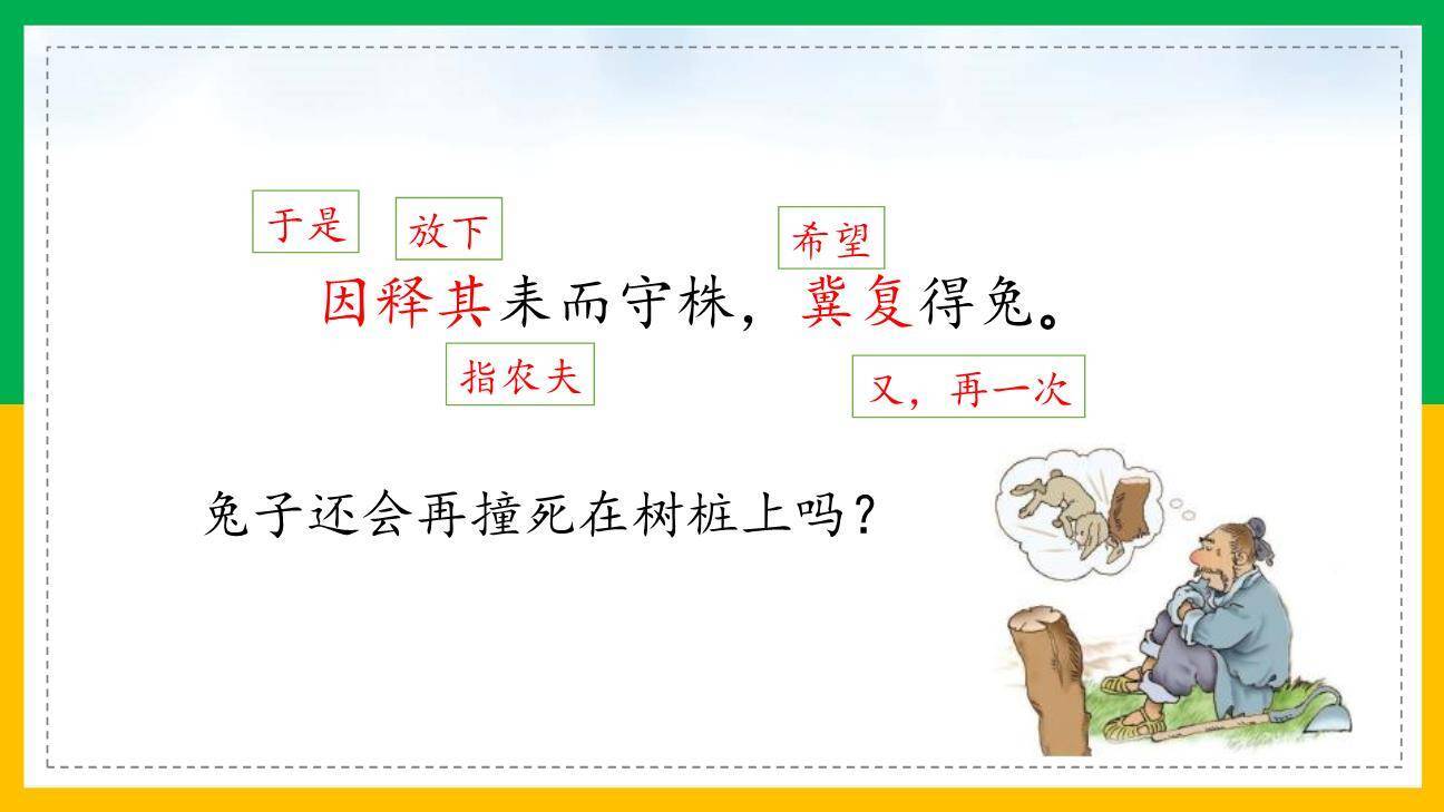 守株待兔PPT课件88