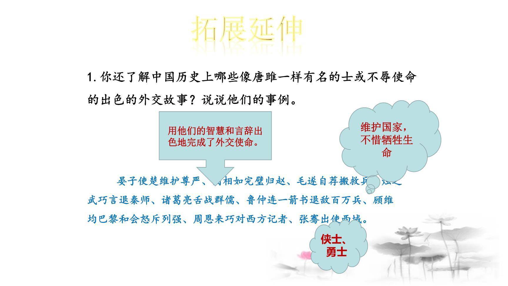 唐雎不辱使命PPT课件46