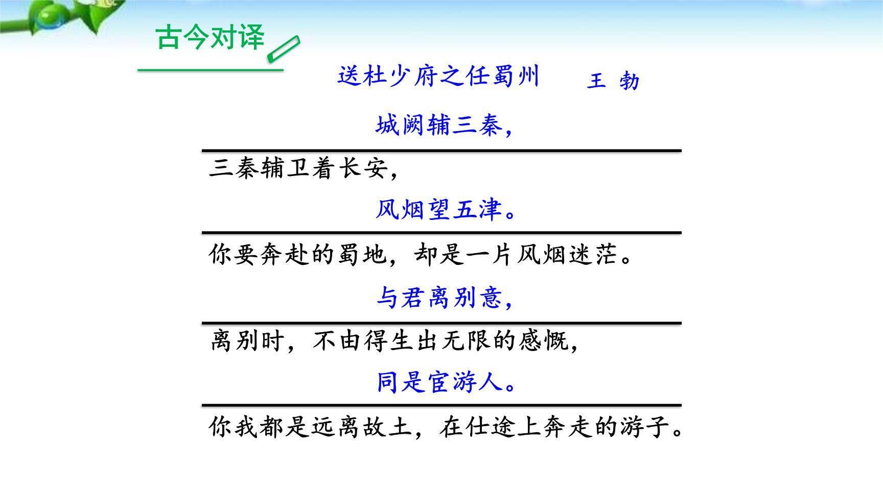 课外古诗诵读PPT课件38