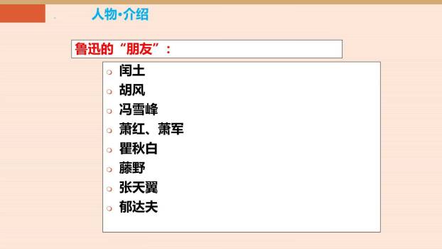 回忆鲁迅先生PPT课件23