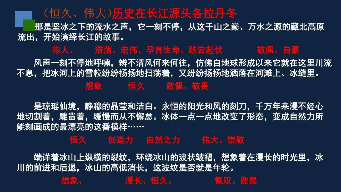 在长江源头各拉丹冬PPT课件23