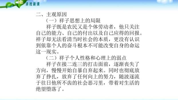 骆驼祥子：圈点与批注PPT课件18