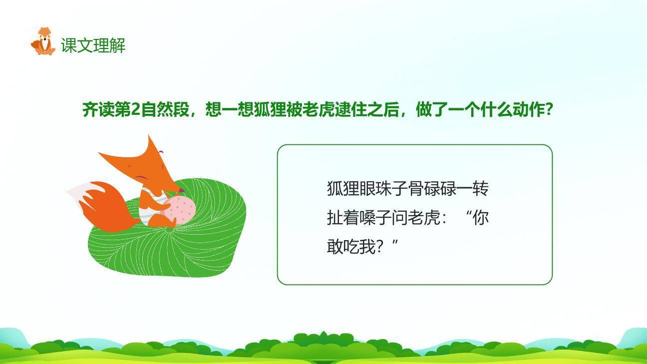 狐假虎威PPT课件17