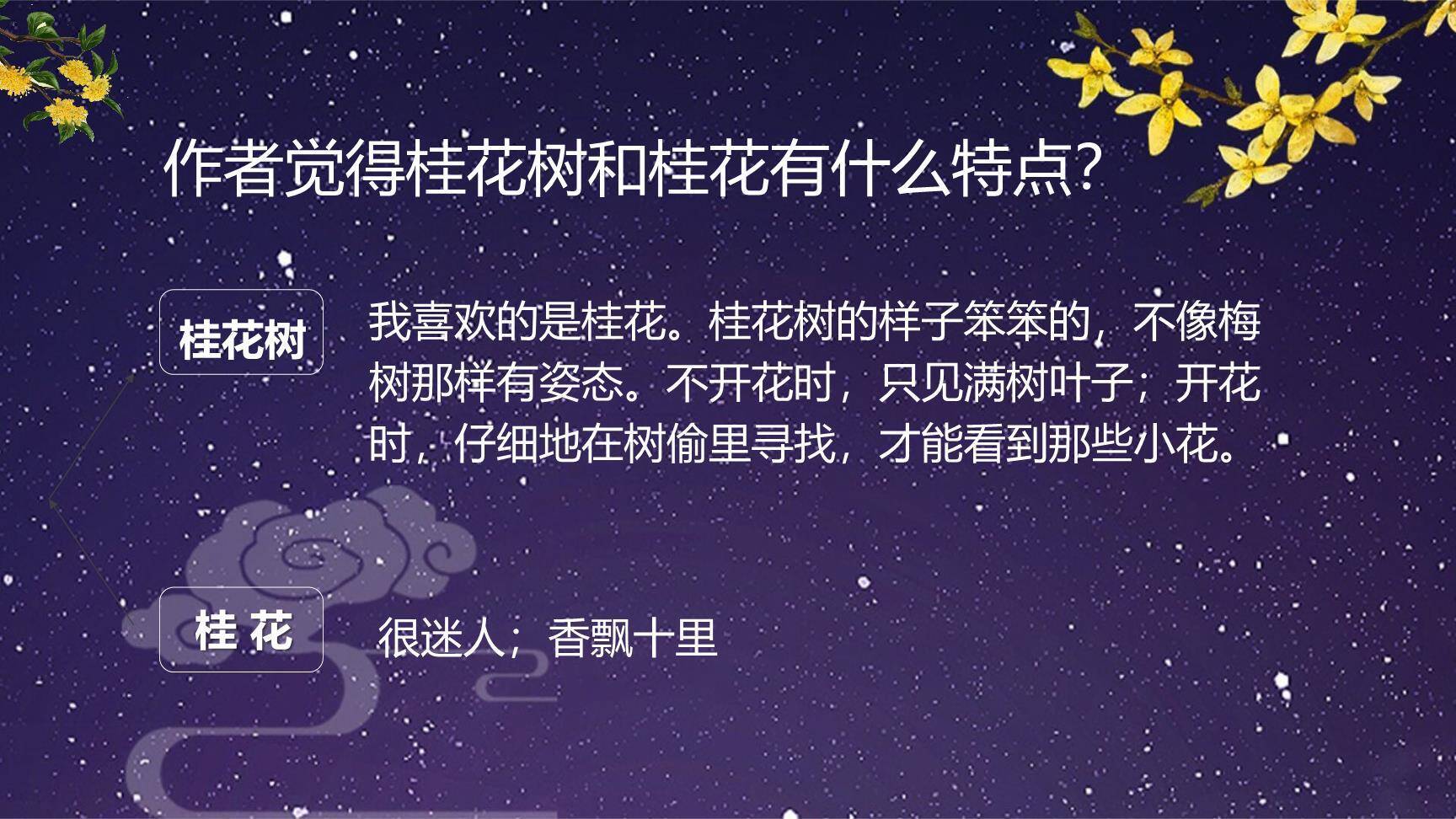 桂花雨PPT课件14