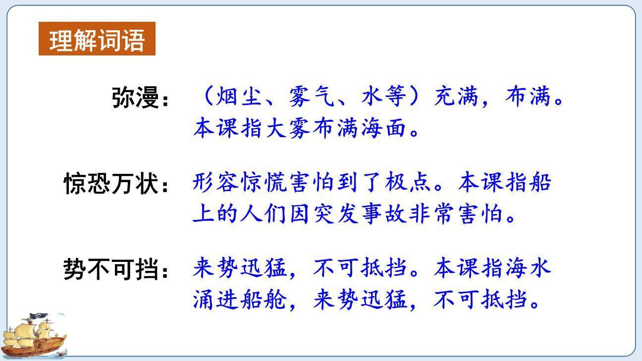 诺曼底号遇难记PPT课件54