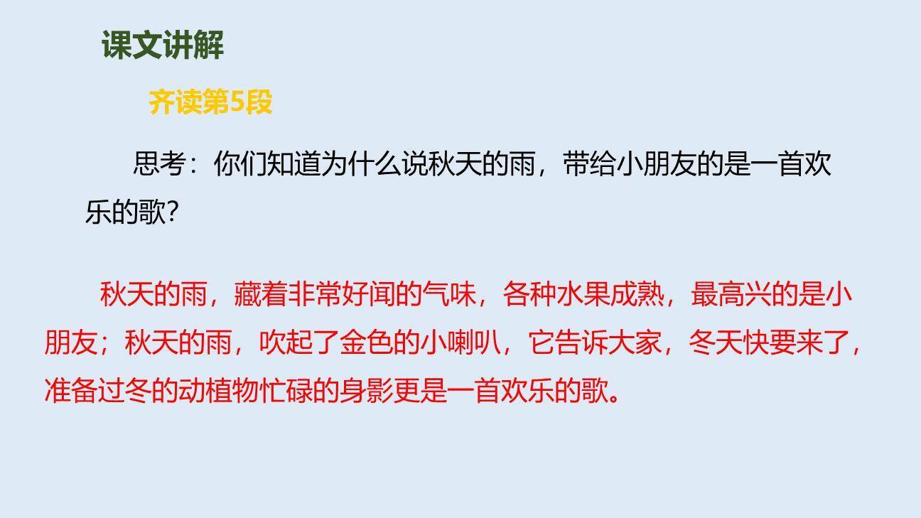 秋天的雨PPT课件51